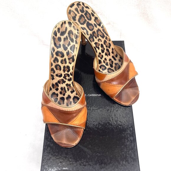 Dolce & Gabbana Colorblock Slides 7 - Picture 3 of 13